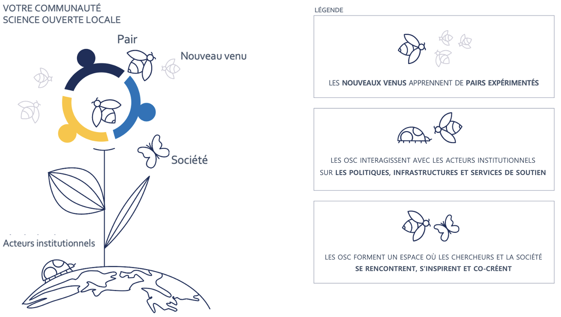 Principales raisons d’être des OSC